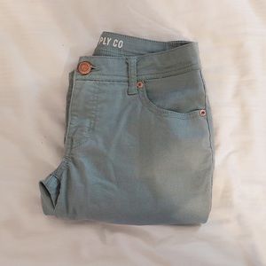 Bluish grayish pants